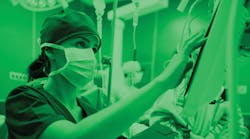 Narrow spectrum green LED lighting offers an illumination solution that can remain on during an operating procedure without compromising a surgeon&apos;s view.