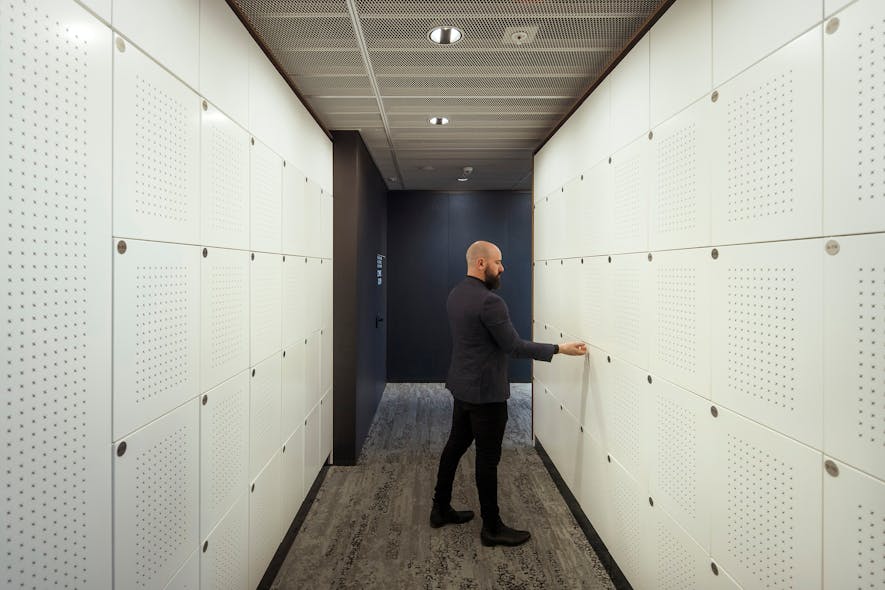 VicRoads Ringwood customer hub, Melbourne, Australia. Lighting design by ADP Consulting.