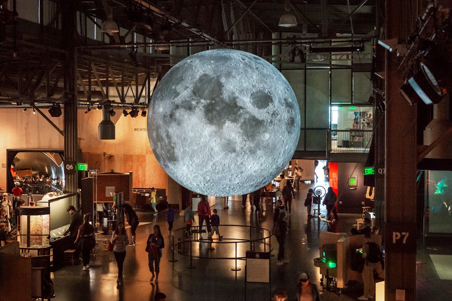 Museum of the Moon by Luke Jerram