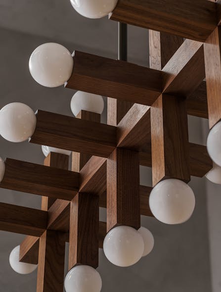 Union 5 Chandelier by Allied Maker